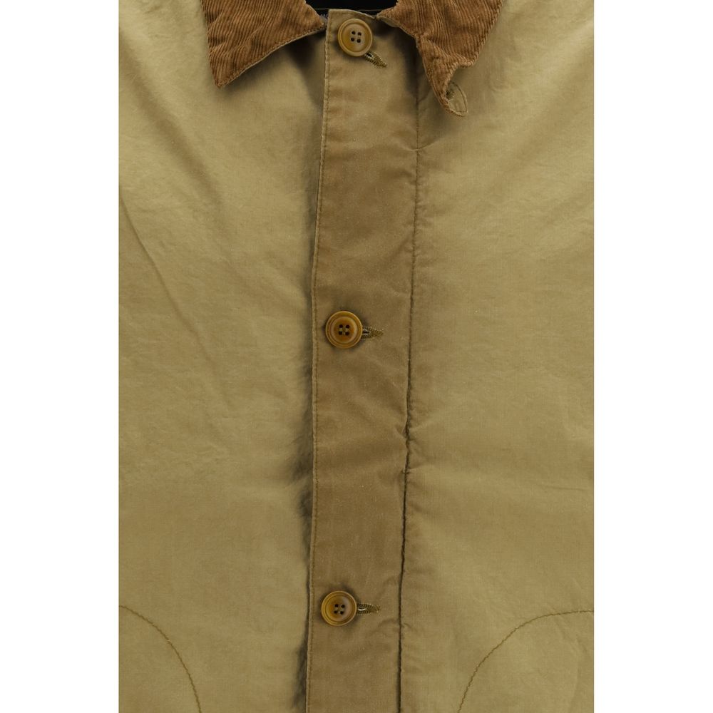 Barbour International Beige Cotton Coat - immagine 3