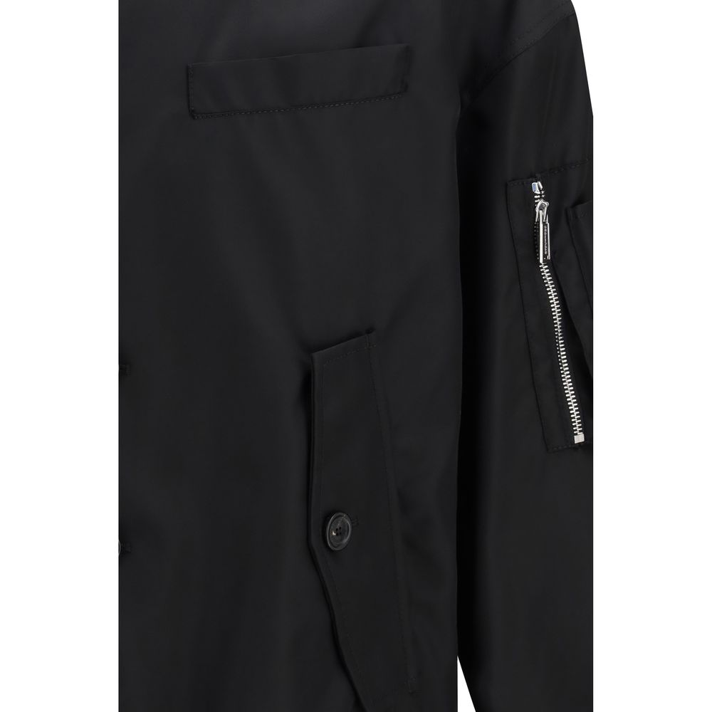Dsquared² Black Polyamide Bomber - immagine 3