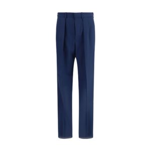 Tom Ford Bicolor Wool Oves Aries Dress Pants