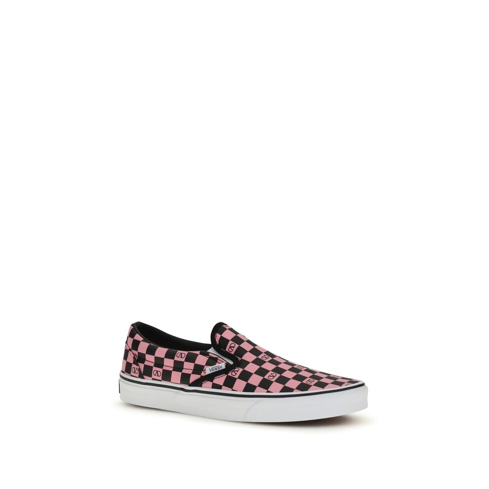 Valentino Garavani Multicolor Cotton Low Top Sneakers - immagine 2