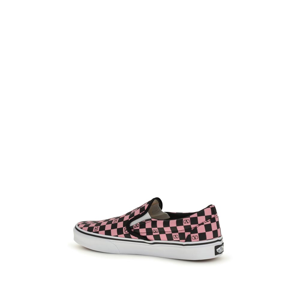 Valentino Garavani Multicolor Cotton Low Top Sneakers - immagine 3