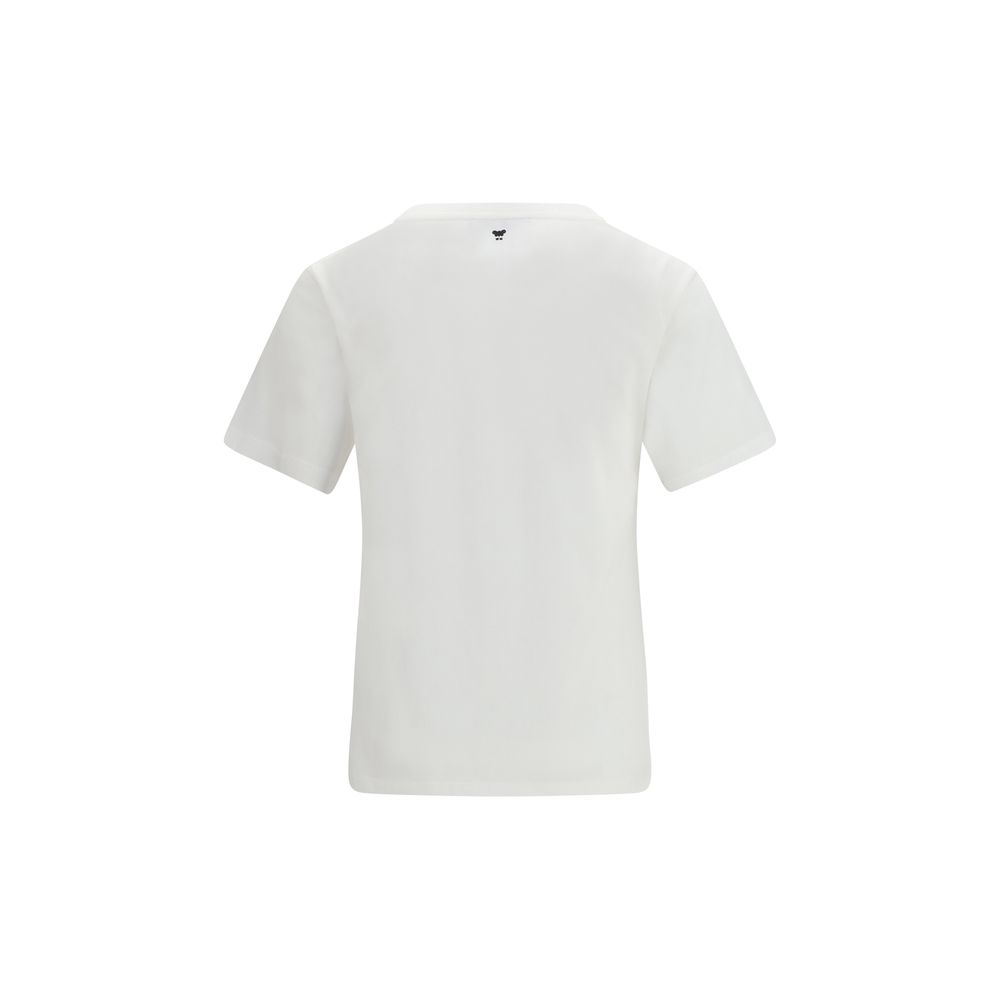Max Mara White Cotton T-Shirt - immagine 2