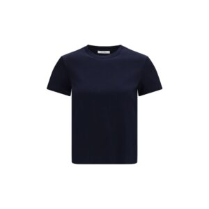 Max Mara Pure Blue Cotton T-Shirt