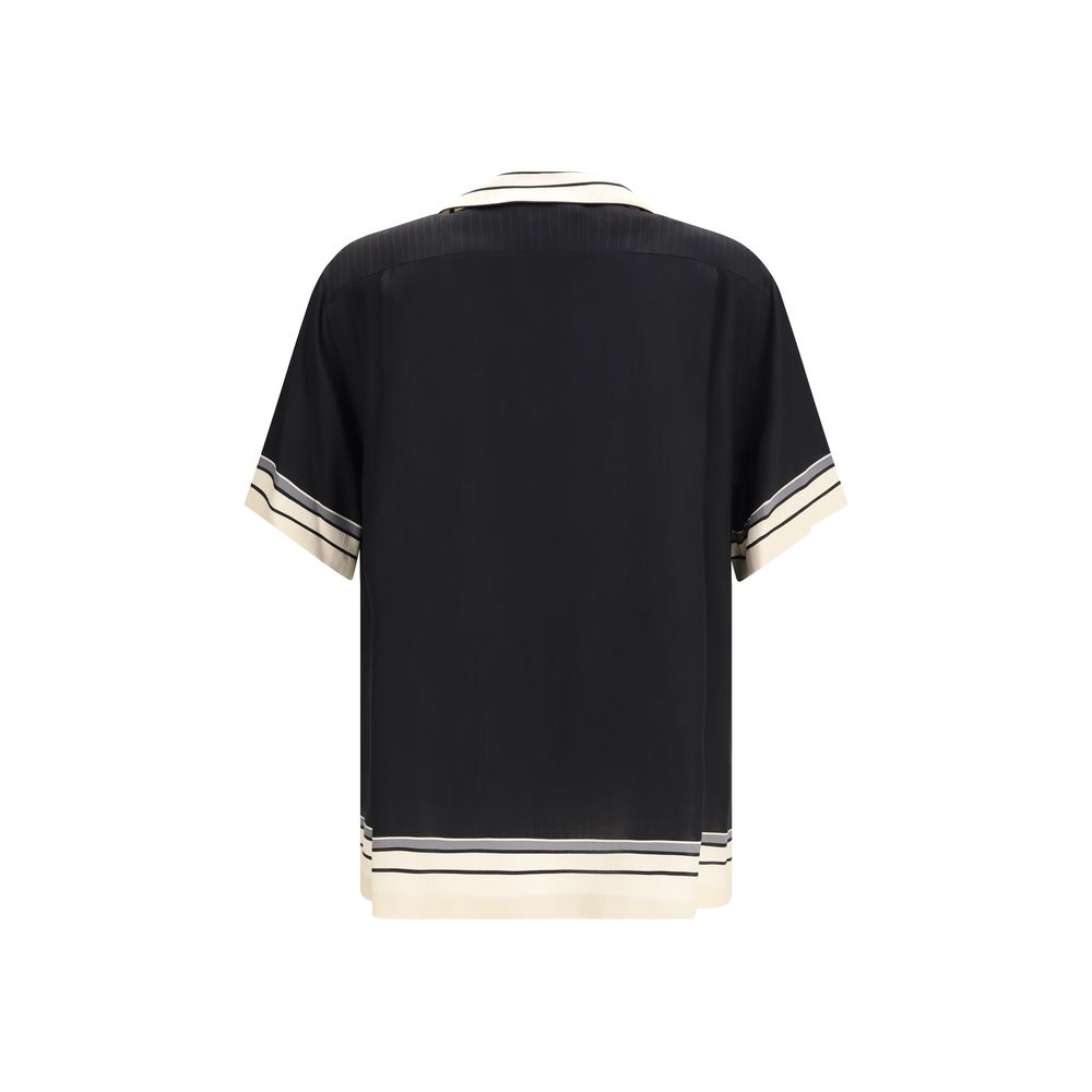 Dolce & Gabbana Multicolor Silk Shortsleeve Shirt - immagine 2