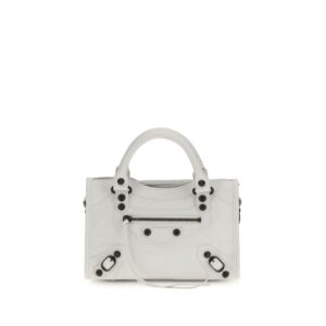 Balenciaga White Lamb Ovis Aries Aries Handbag