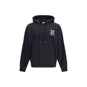 Off-White Black Cotton Sweatshirt