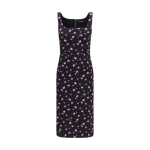 Dolce & Gabbana Multicolor Silk Casual Dress