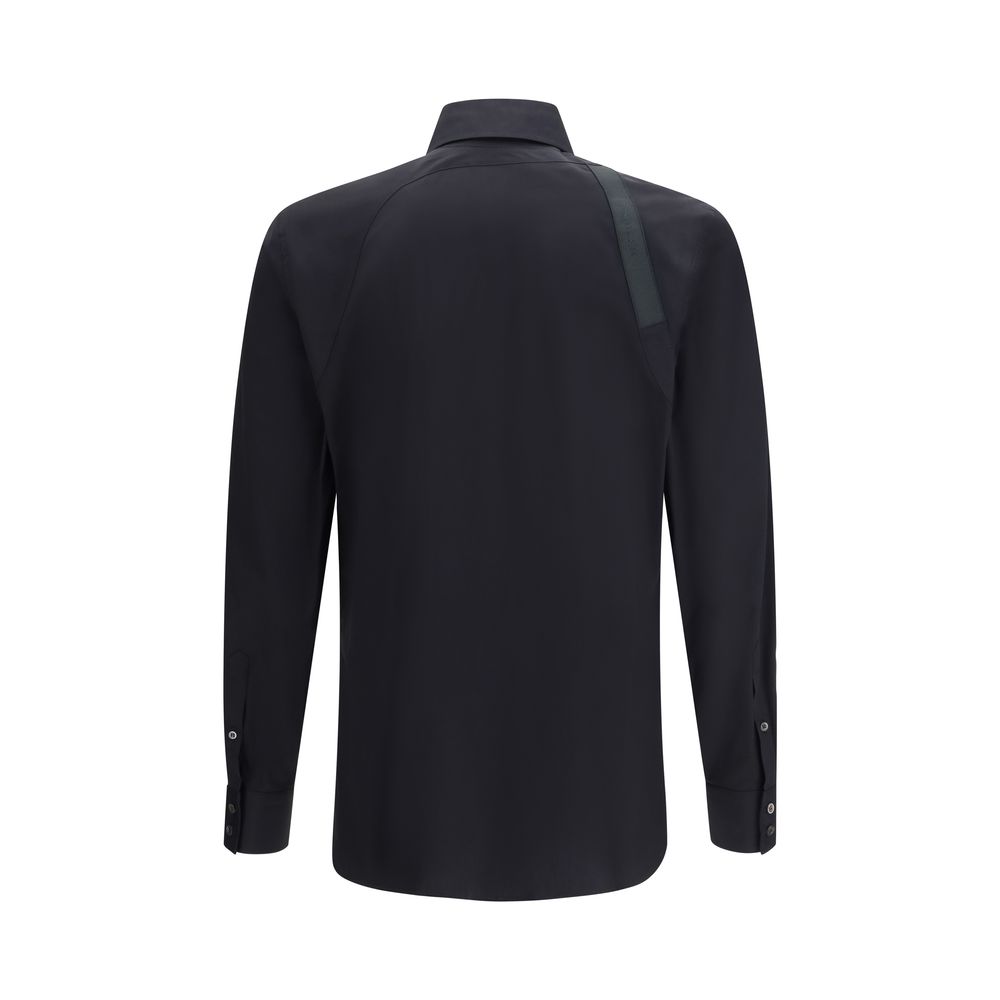 Alexander McQueen Black Cotton Dress Shirt - immagine 2