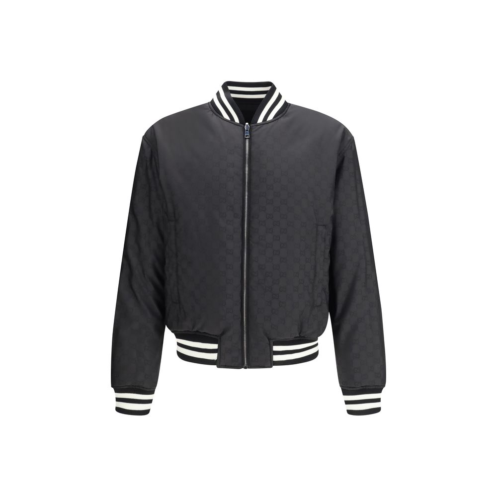Gucci Black Polyester Clothing - immagine 2