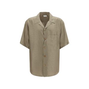 Saint Laurent Multicolor Silk Pattern Shirt