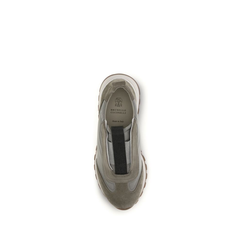 Brunello Cucinelli Bicolor Polyester Sneakers - immagine 4