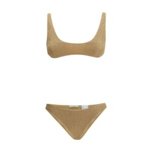 Oséree Gold Polyamide Bikini