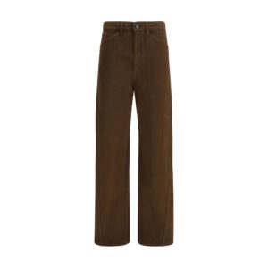 Lemaire Brown Cotton Casual Pants