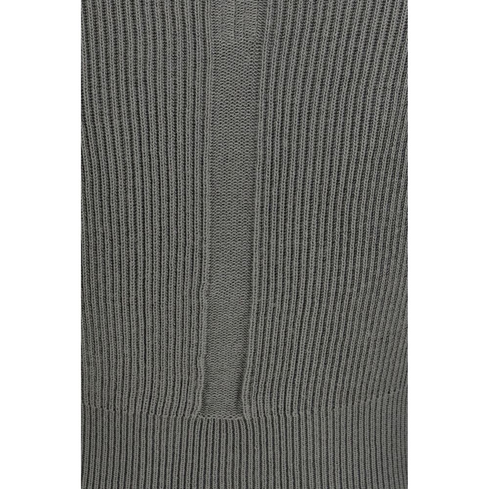 Rick Owens Bicolor Wool Oves Aries Sweatshirt - immagine 3