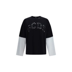 GCDS Black Cotton Sportswear
