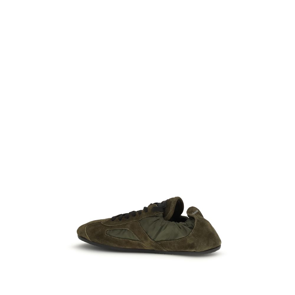 Proenza Schouler Bicolor Calf Leather Bos Taurus Low Top Sneakers - immagine 3