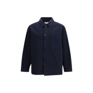 Saint Laurent Blue Cotton Denim Jacket