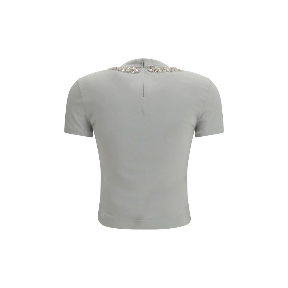 Dolce & Gabbana Gray Cotton T-Shirt - immagine 2