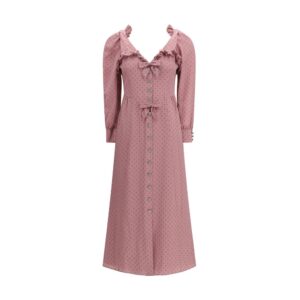 Alessandra Rich Multicolor Silk Casual Dress