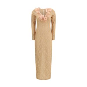 Alessandra Rich Multicolor Polyamide Cocktail Dress