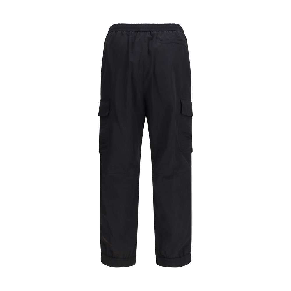 Fendi Black Polyamide Cargo Pants - immagine 2