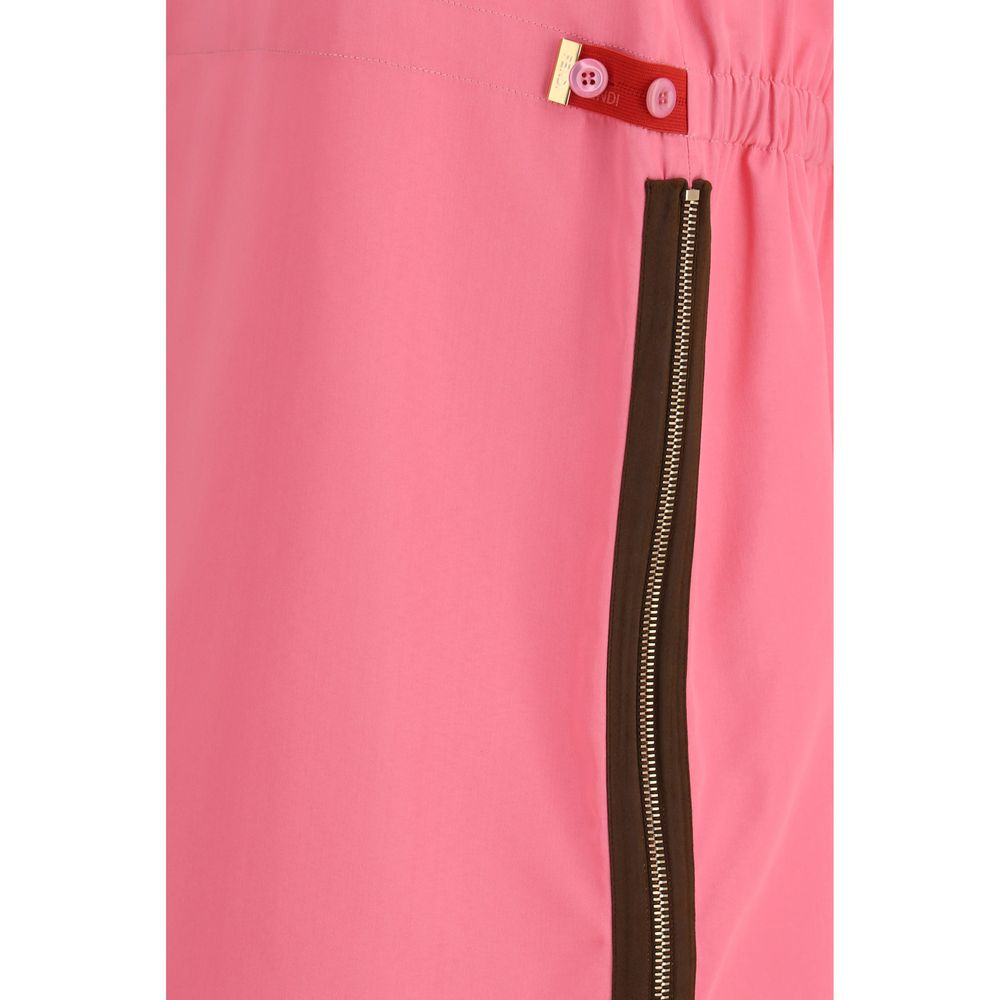 Fendi Multicolor Viscose Midi Skirt - immagine 3