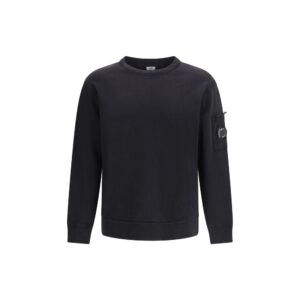 C.P. Company Black Cotton Sweatshirt