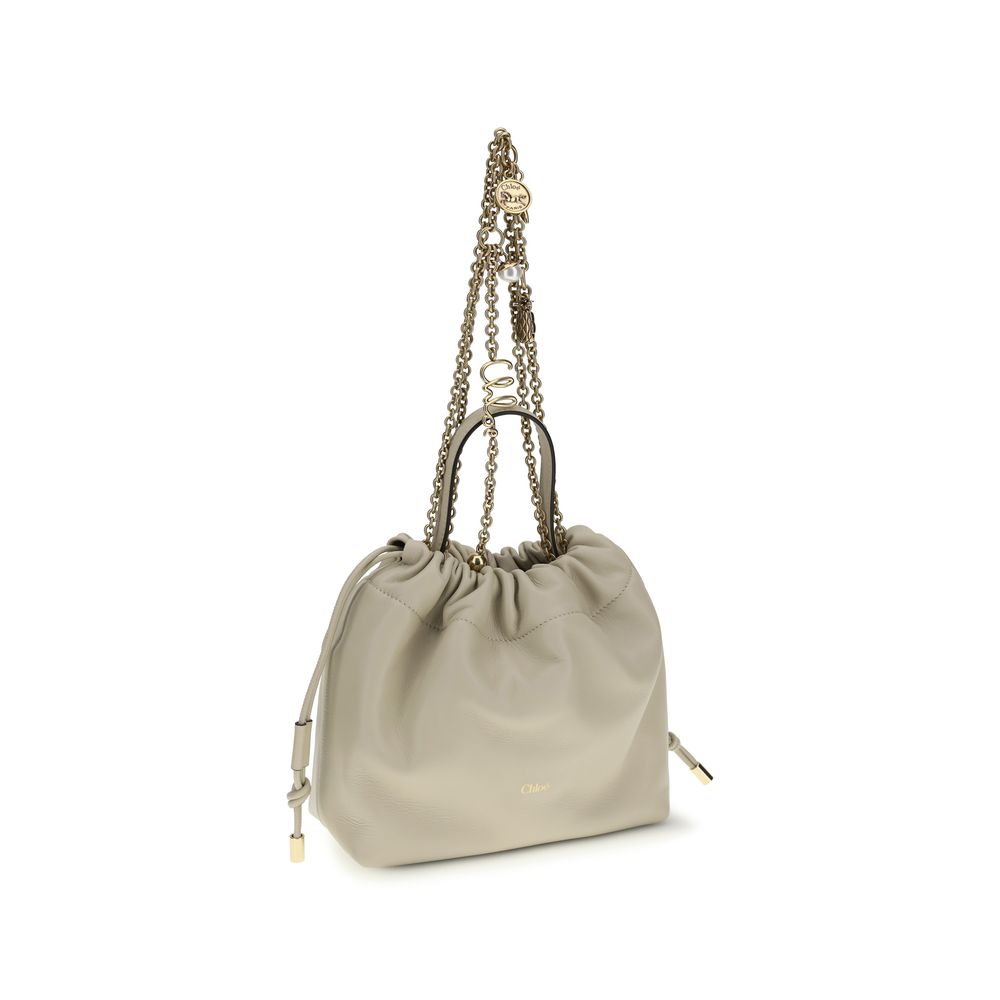 Chloé Beige Lamb Ovis Aries Aries Shoulder Bag - immagine 2