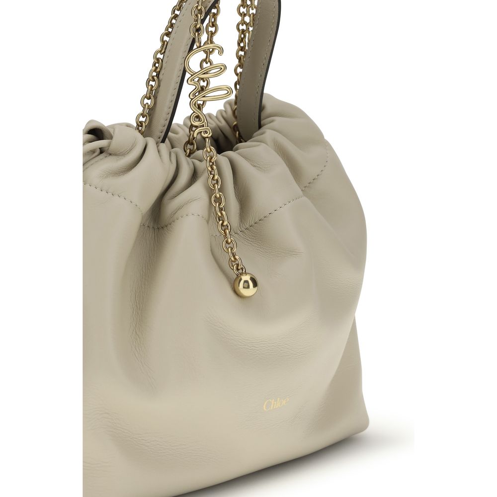 Chloé Beige Lamb Ovis Aries Aries Shoulder Bag - immagine 4