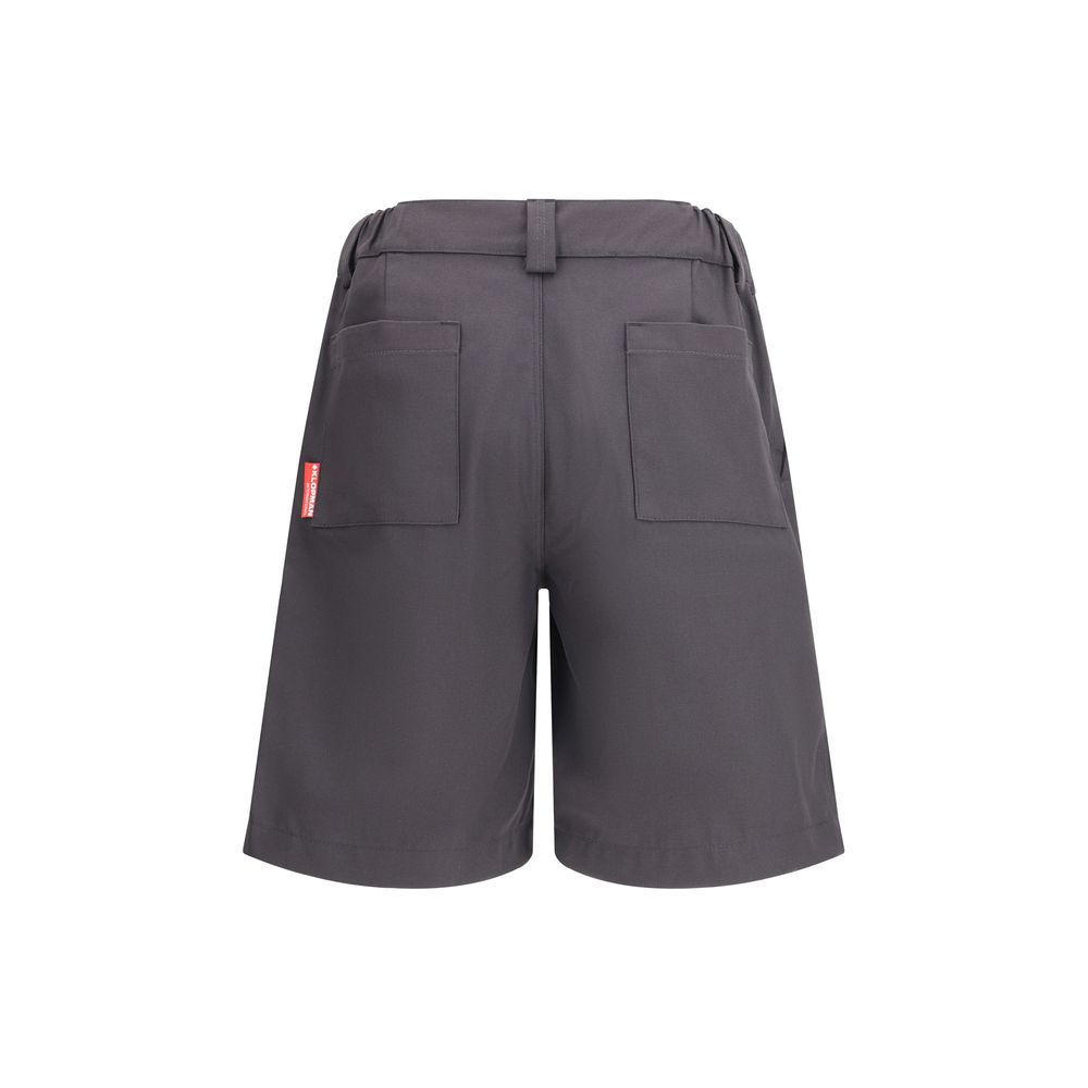 GR10K Gray Cotton Bermuda Shorts - immagine 2