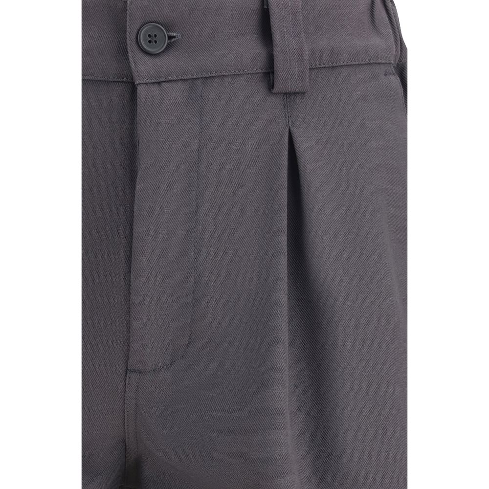 GR10K Gray Cotton Bermuda Shorts - immagine 3