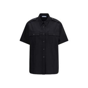 Prada Black Cotton Shortsleeve Shirt