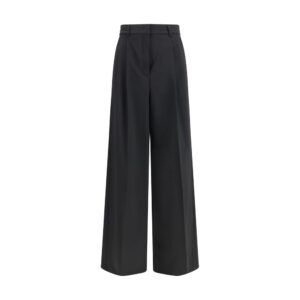 Max Mara Black Polyester Pants