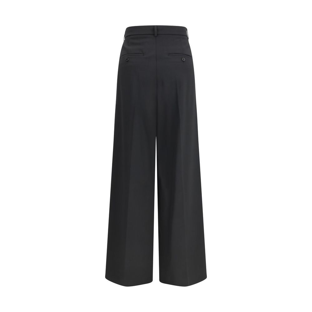 Max Mara Black Polyester Pants - immagine 2