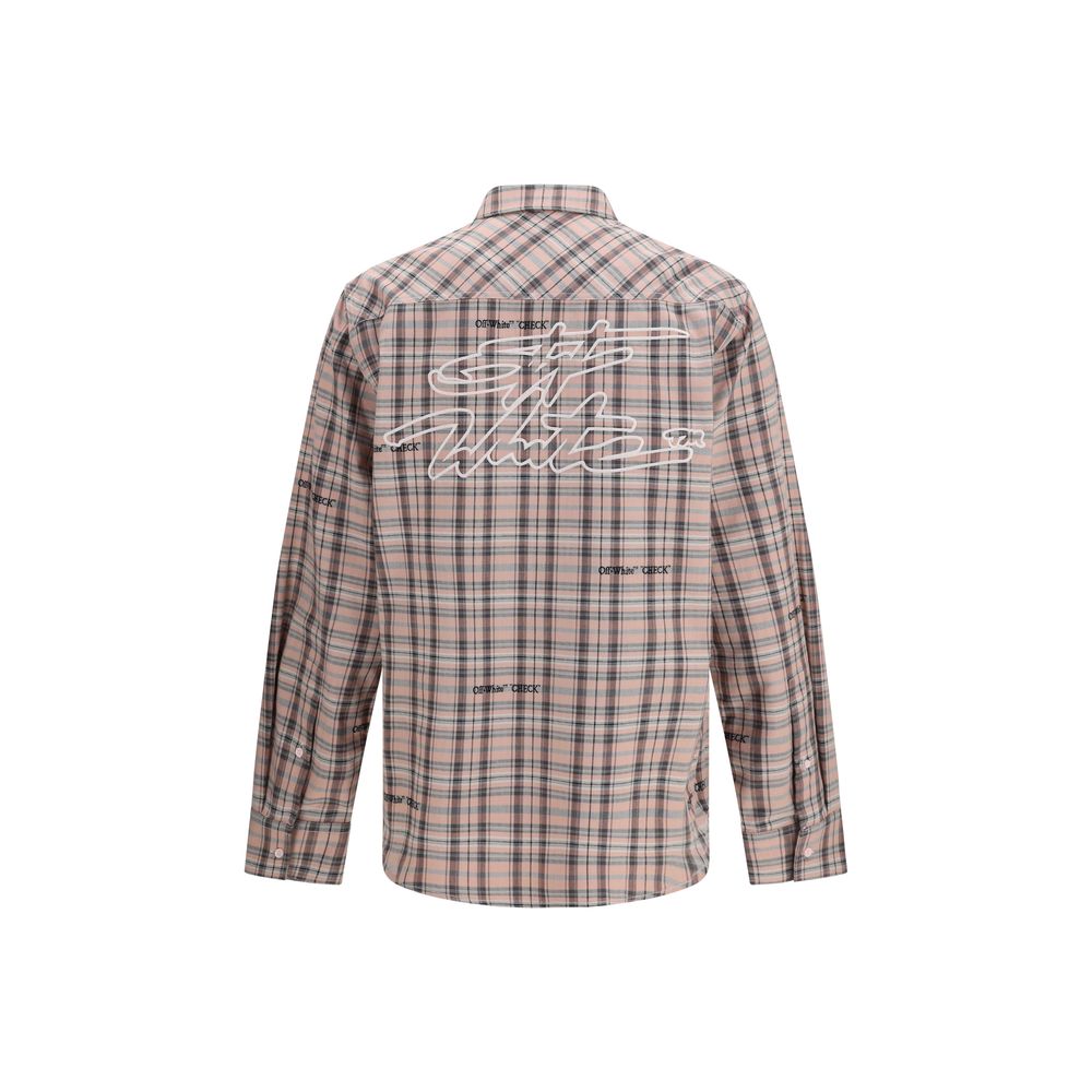 Off-White Multicolor Cotton Pattern Shirt - immagine 2