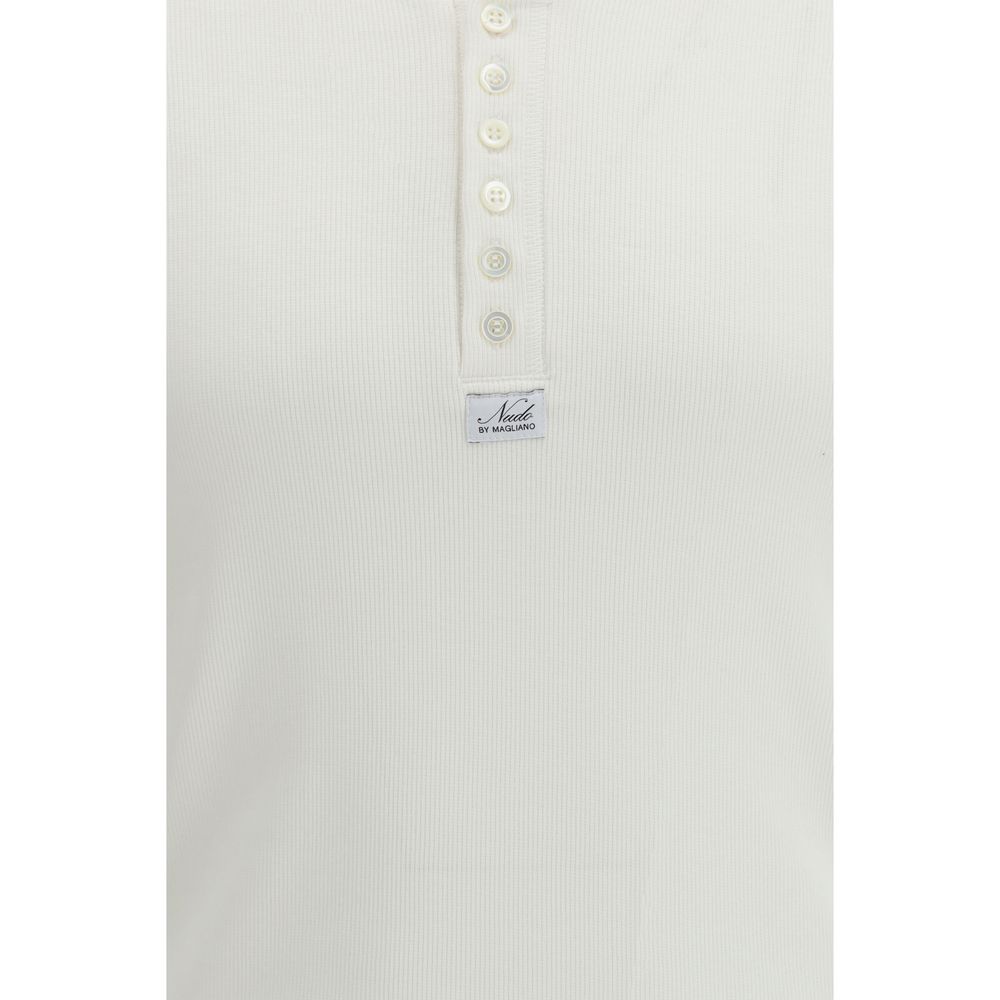 Magliano White Cotton T-Shirt - immagine 3