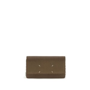 Maison Margiela Brown Calf Leather Bos Taurus Wallet