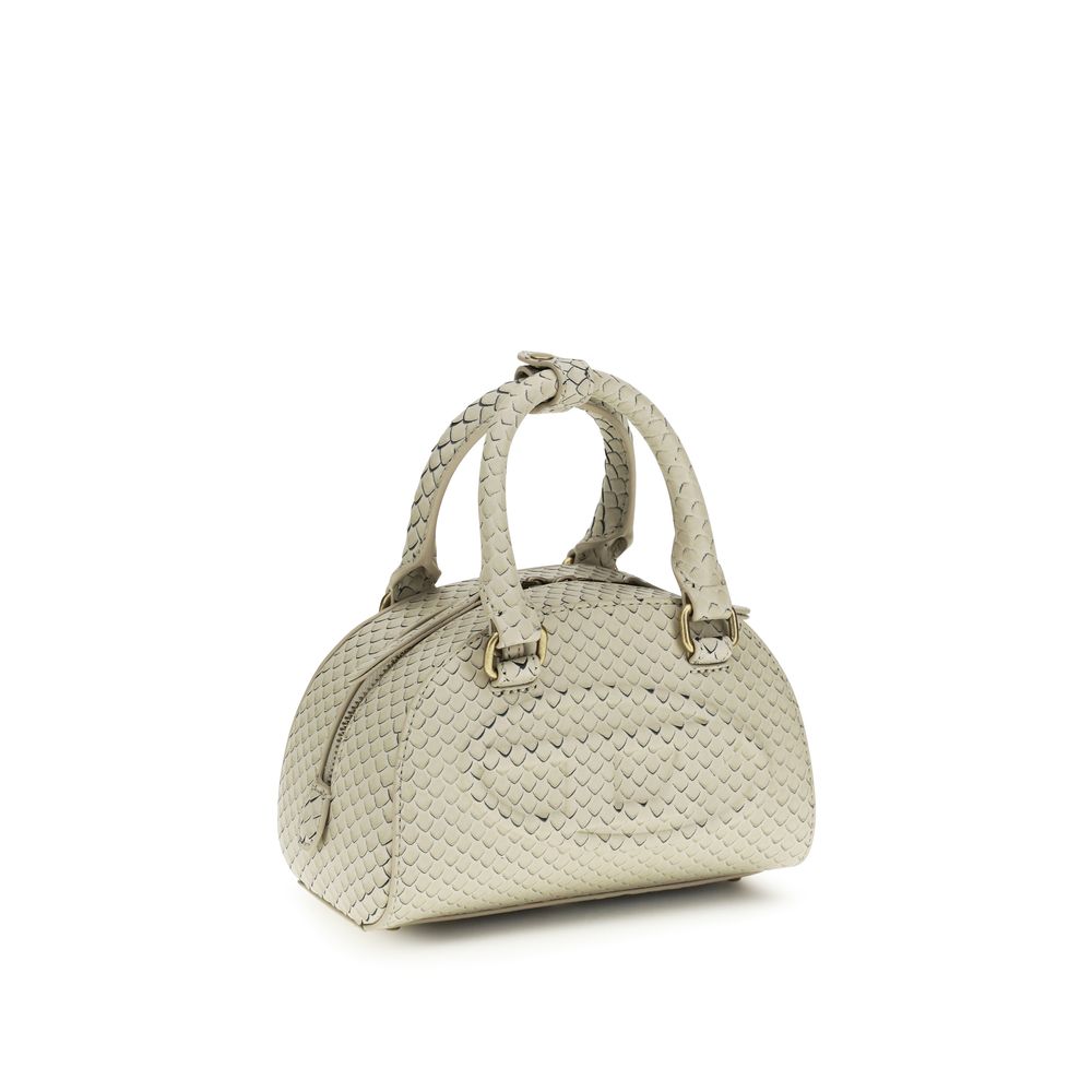 Diesel Beige Calf Leather Bos Taurus Handbag - immagine 2