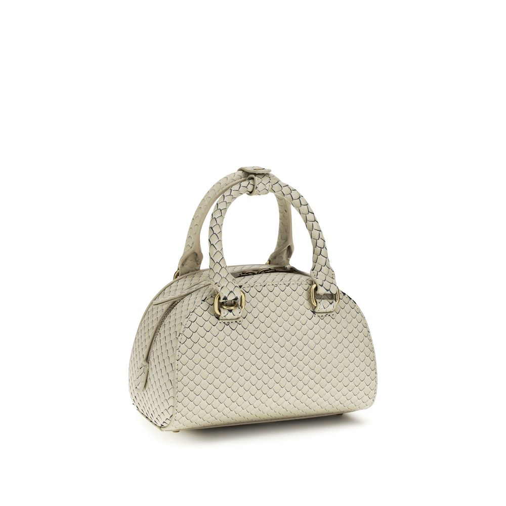 Diesel Beige Calf Leather Bos Taurus Handbag - immagine 3