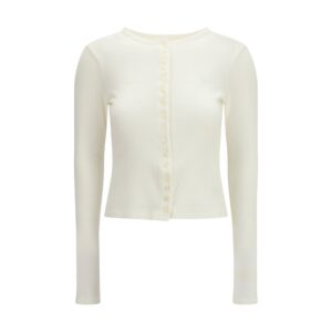 Citizens of Humanity White Cotton Cardigan