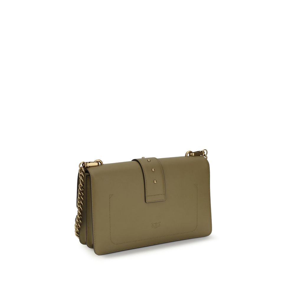 PINKO Bicolor Calf Leather Bos Taurus Shoulder Bag - immagine 3