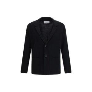 Roberto Collina Black Polyamide Coat