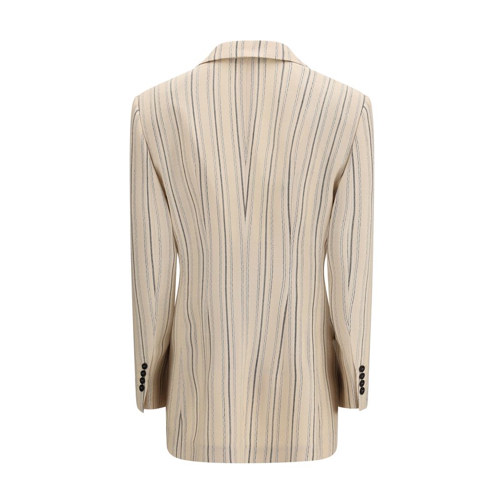 Dolce & Gabbana Multicolor Viscose Full-Length Jacket - immagine 2