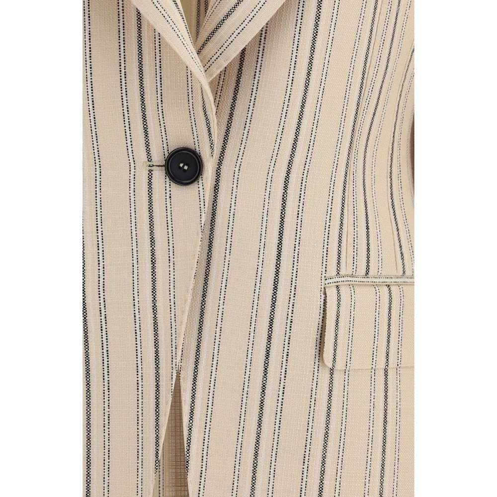 Dolce & Gabbana Multicolor Viscose Full-Length Jacket - immagine 3