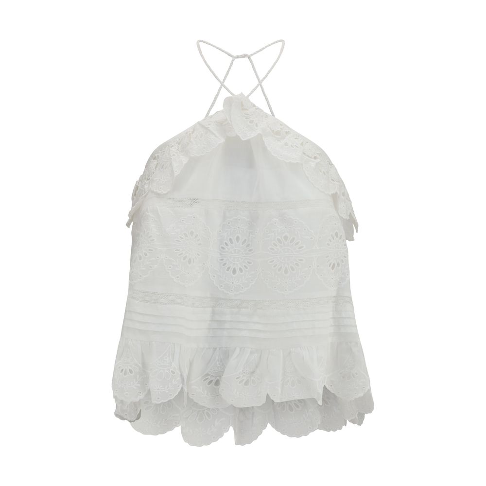 Isabel Marant Étoile White Polyester Blouse