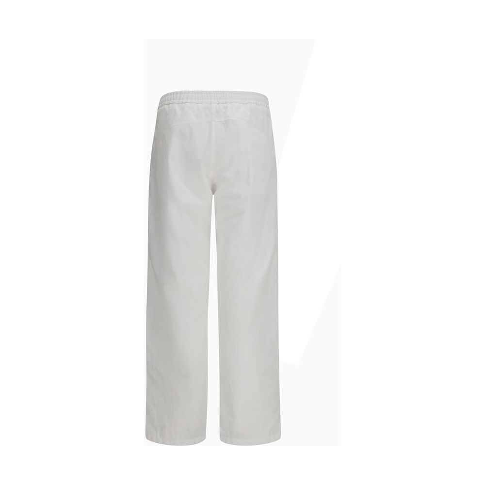 LAMINAR White Cotton Casual Pants - immagine 2