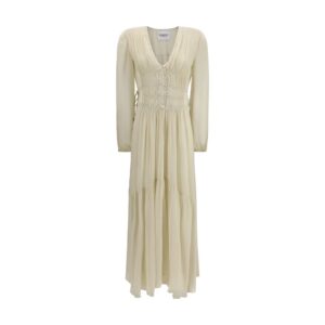 Isabel Marant Étoile Beige Viscose Casual Dress