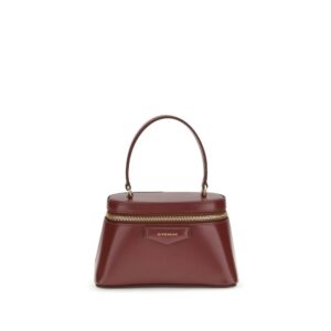 Givenchy Bordeaux Calf Leather Bos Taurus Handbag