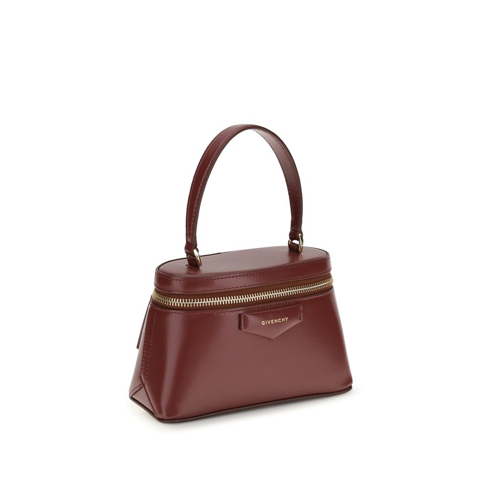 Givenchy Bordeaux Calf Leather Bos Taurus Handbag - immagine 2