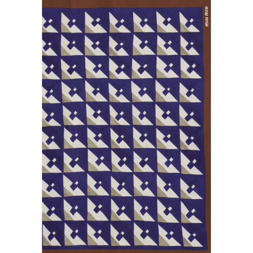 Miu Miu Multicolor Silk Scarf - immagine 3